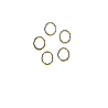 Rear Axle Spacers - Brass