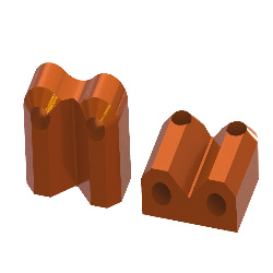 Support brackets 90 degrees - Dual