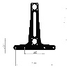 Spring Steel T-plate