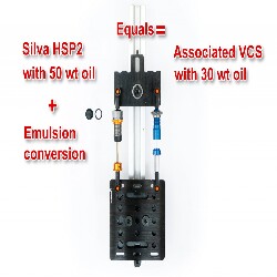 Emulsion Conversion for small 7mm pan car shocks